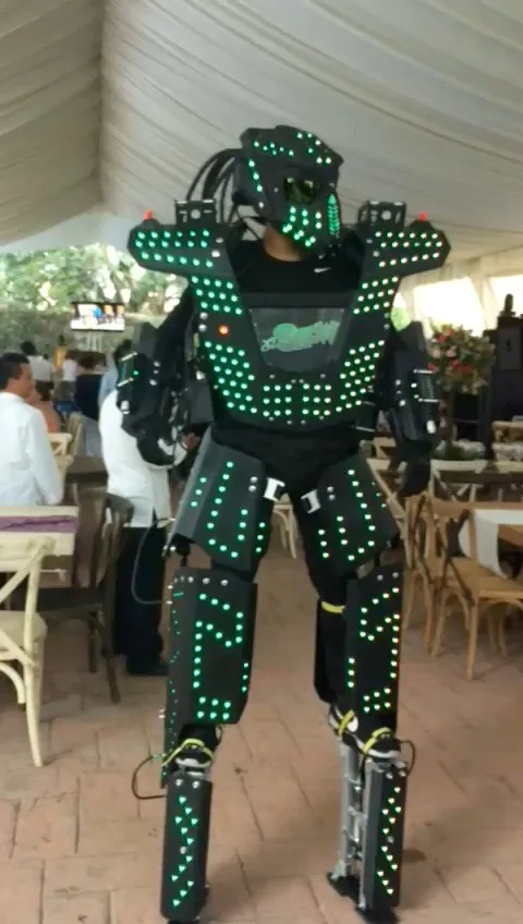 Robot LED para eventos